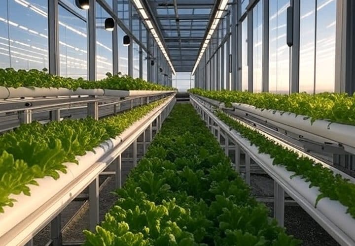 현대적 스마트 온실